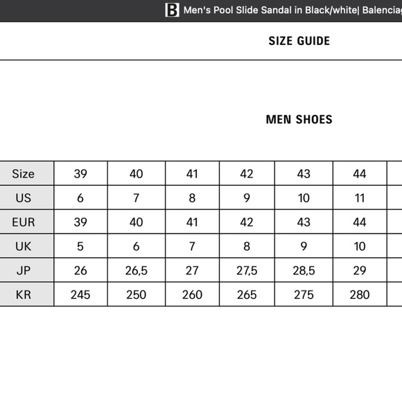 Balenciaga Black Red Pool Slide Sandals Men’s Rubber Logo - NEW - EU 42 | US 9